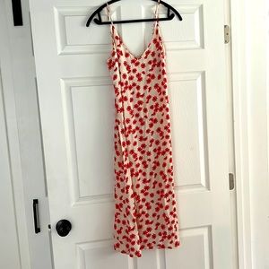 Reformation floral shift dress